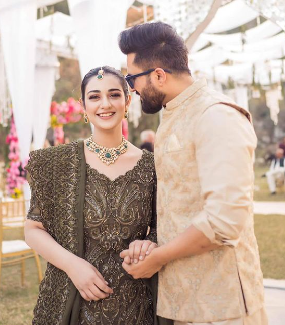 Sarah Khan on her sister wedding 