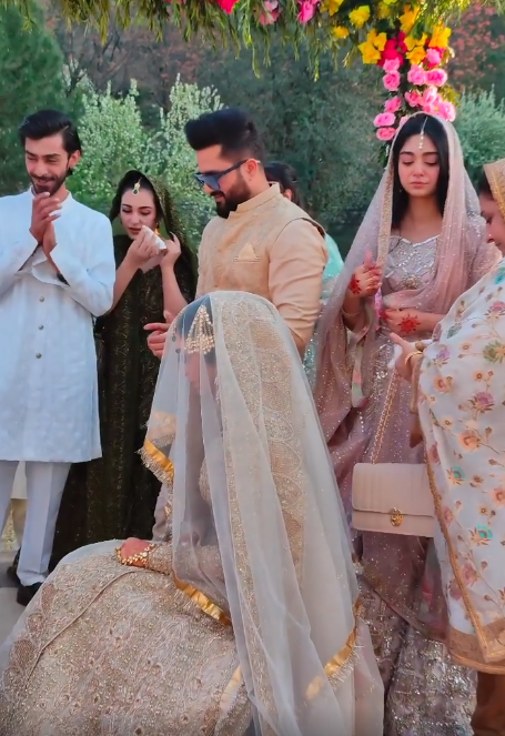 Sarah Khan Sister Wedding Pictures 