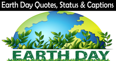 Earth Day Quotes Status 2022