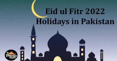 eid ul fitr 2022 holdays in pakistan date notification