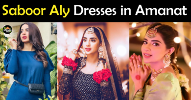 Saboor Aly Dresses in Drama Amanat