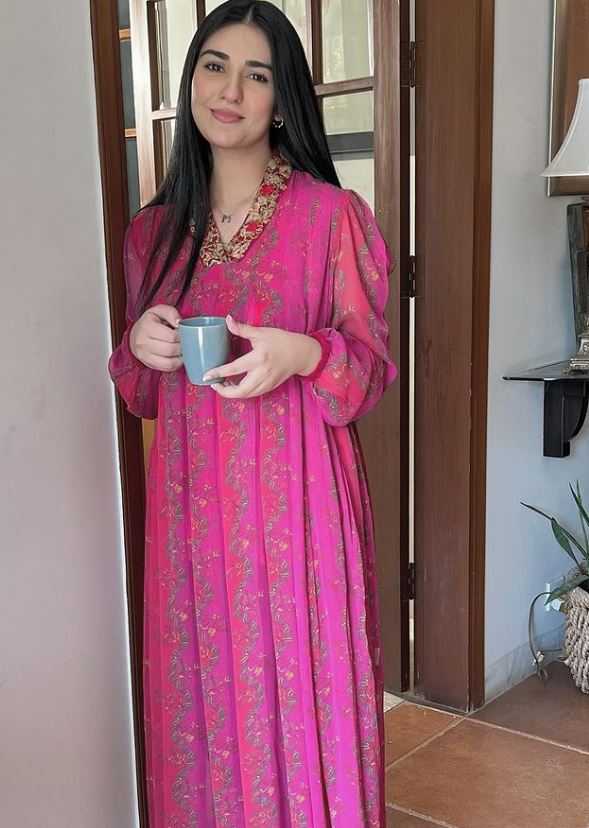 sarah khan dress in hum tum