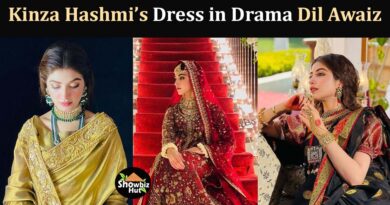 kinza hashmi dresses in drama dil awaiz dress designer