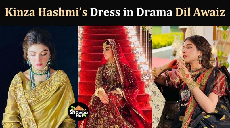kinza hashmi dresses in drama dil awaiz dress designer