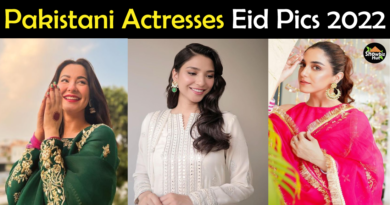 Pakistani Celebrities Eid Pics 2022