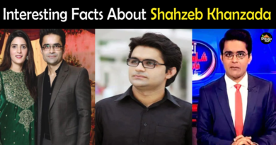 Shahzeb Khanzada Biography