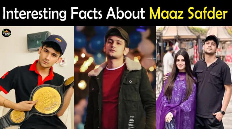 Maaz Safder Biography