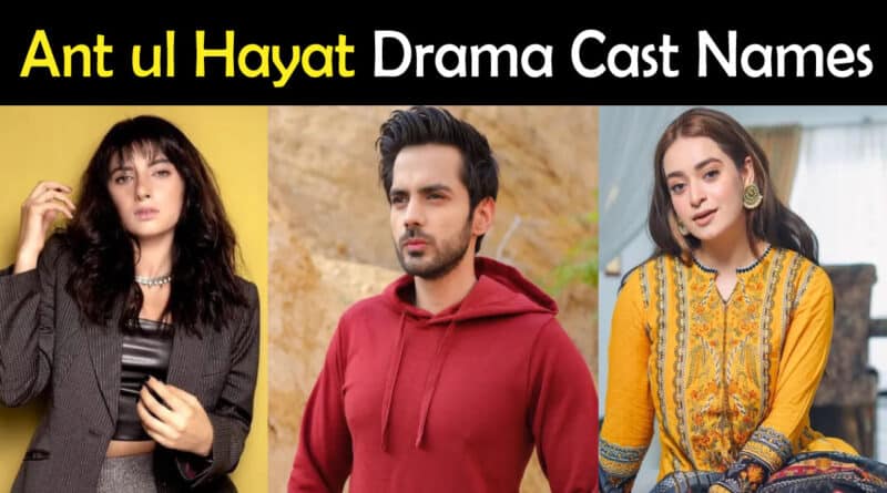Ant ul Hayat Drama Cast name