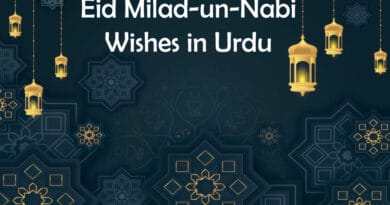 Eid Milad un Nabi Mubarak Wishes in Urdu