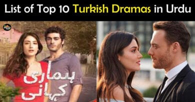 Top 10 Turkish dramas in urdu