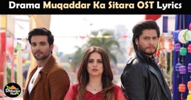 muqaddar ka sitara drama ost lyrics in urdu