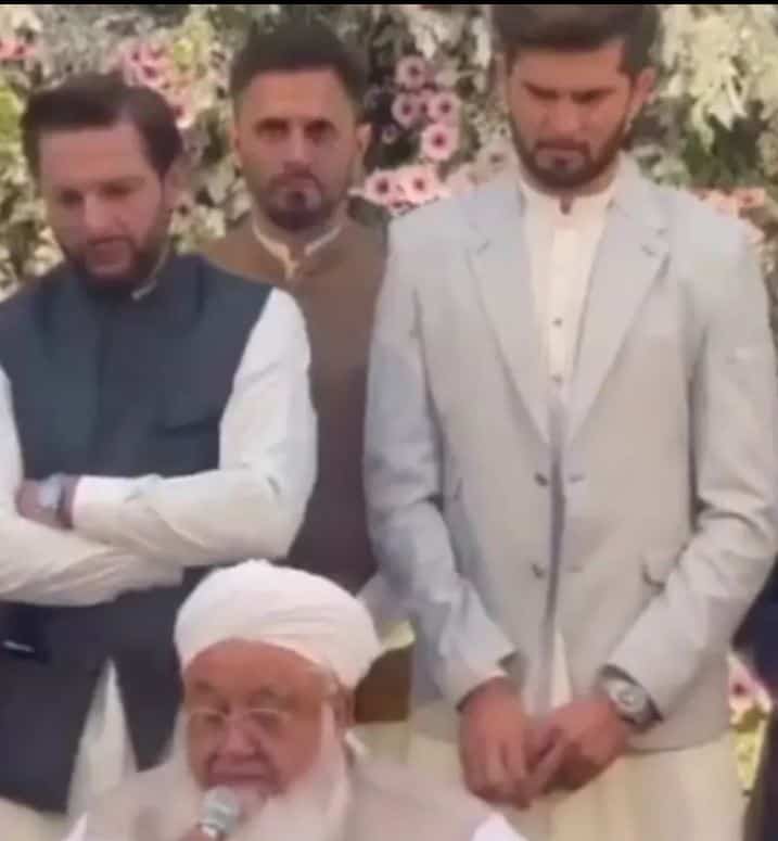 shahid afridi wedding pics