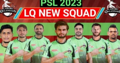 Lahore Qalandars Squad 2023