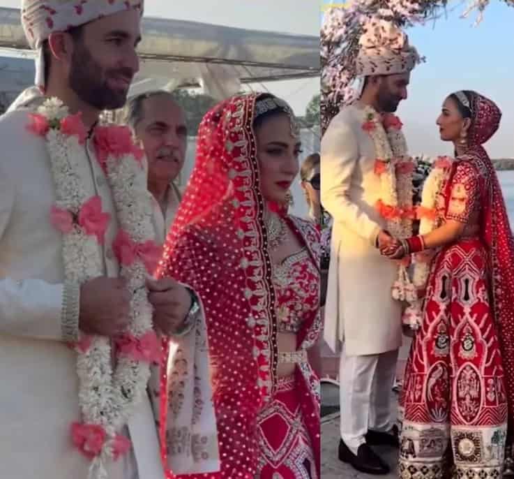 Ushna Shah Wedding pictures 