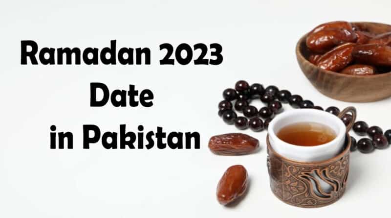 1st Ramadan 2023 Date in Pakistan