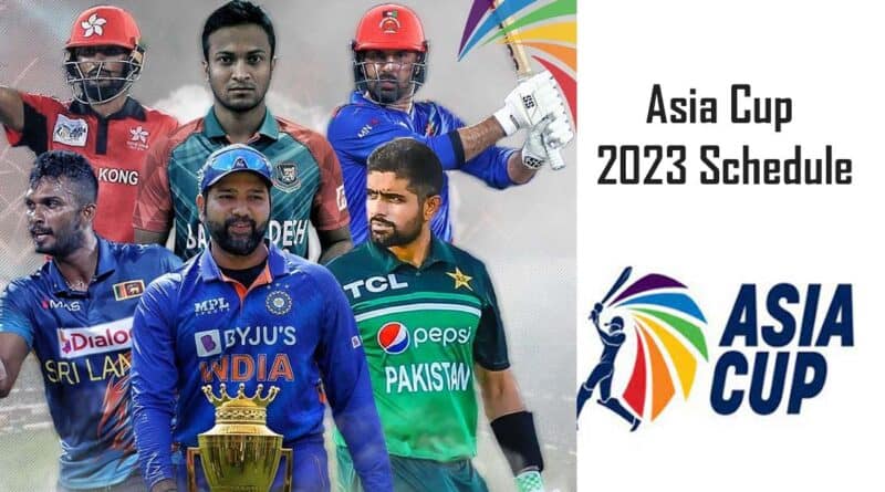 asia cup 2023 schedule date time venue pakistan time