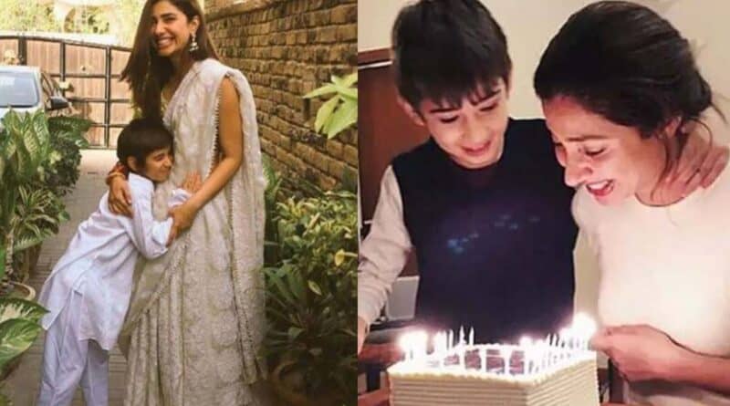 mahira khan son name age pictures father
