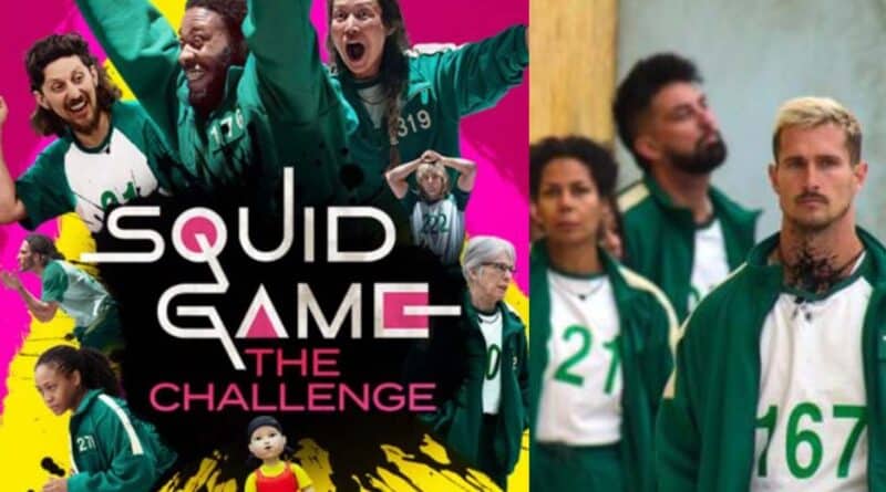 is squid game the challenge real show details