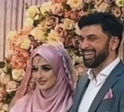TikToker Daro Queen wedding pictures with her second husband Asim Butt